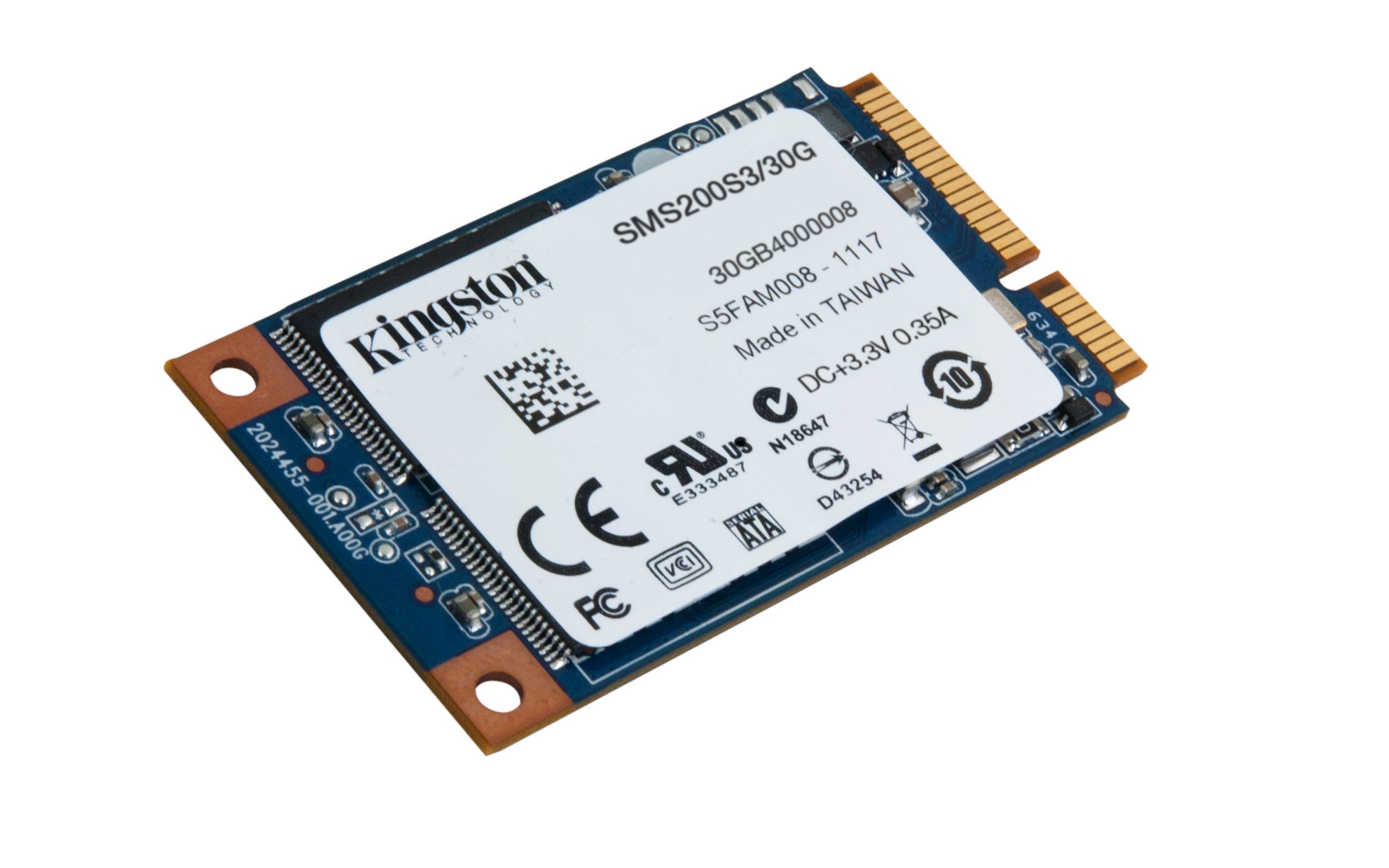 KINGSTON 30GB SSDNOW MSATA
