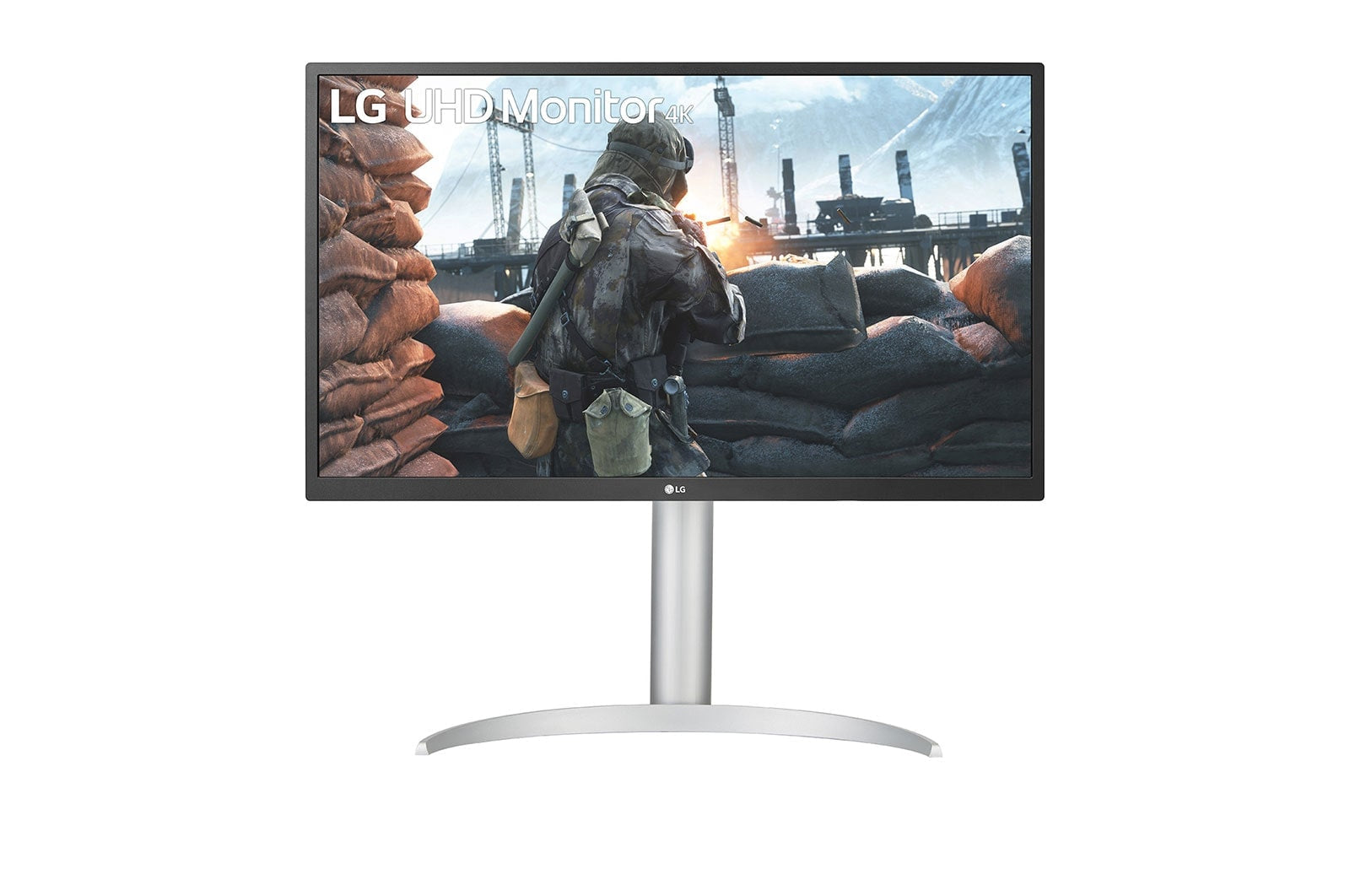 LG 27UP550P-W 27" UHD IPS 16:9 3840 X 2160 DP/HDMI/USB-C 96W PD