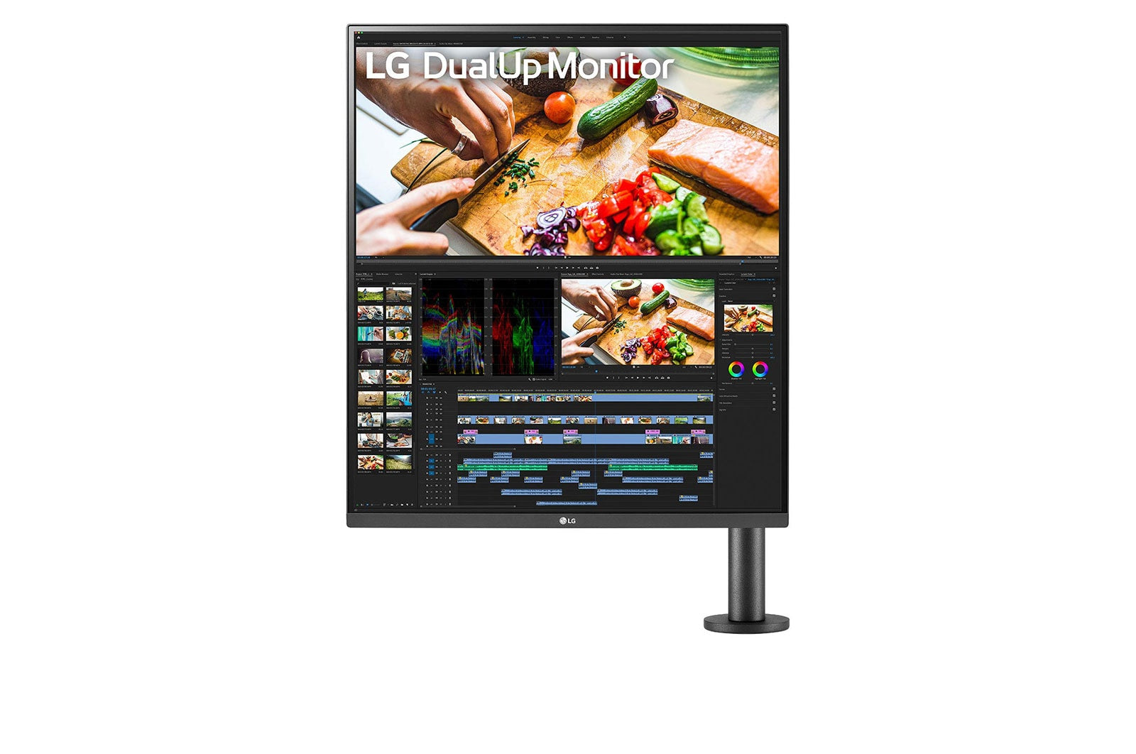 LG 28MQ780-B 28" 16:18 QHD 2560 X 2880 NANO IPS DUALUP MONITOR USB TYPE-C