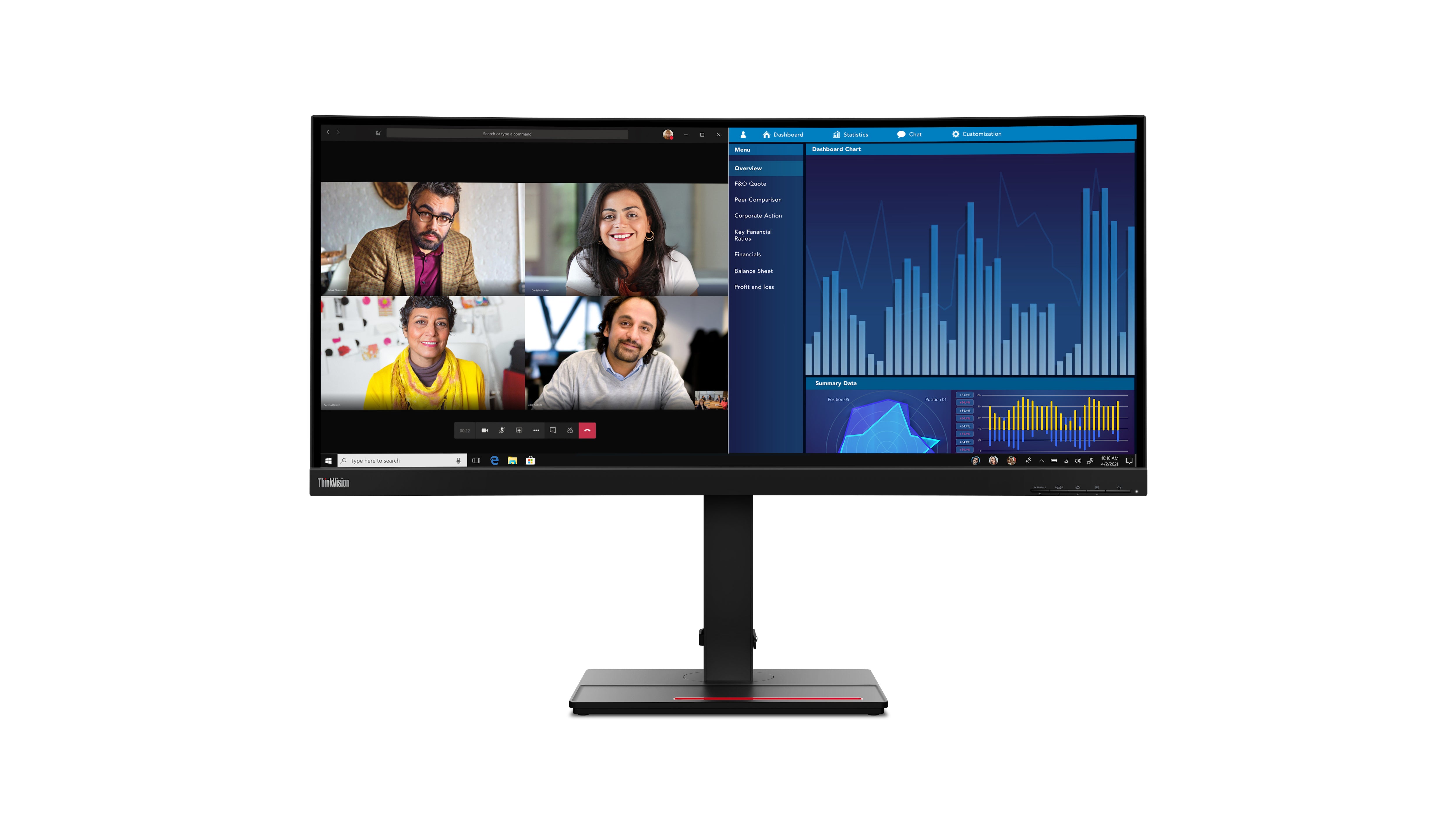 LENOVO ThinkVision P34w-20 34.14inch TS