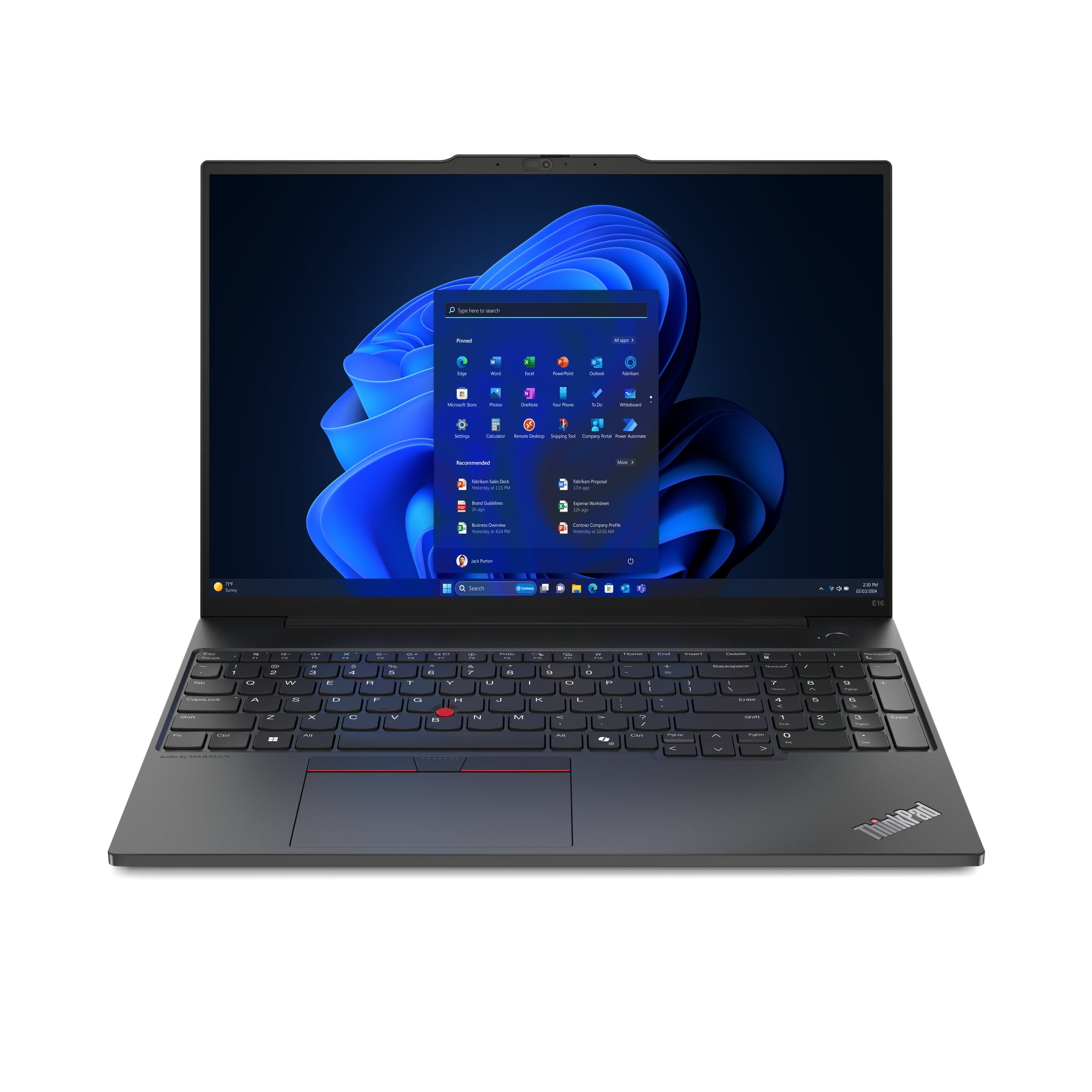 LENOVO E16 G2 U7-155H 16inch 16GB/512