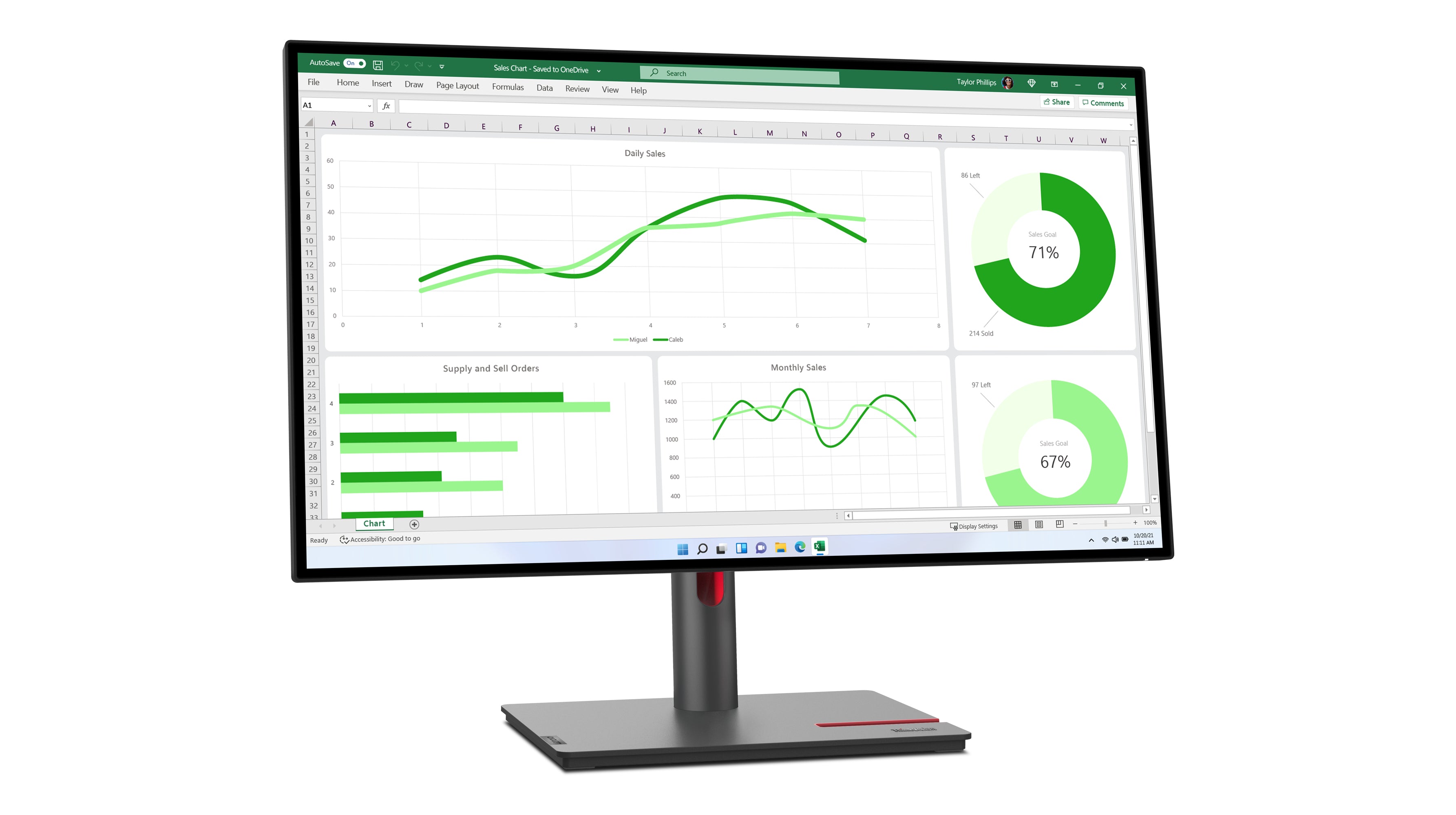 LENOVO ThinkVision P27q-30 27inch TS
