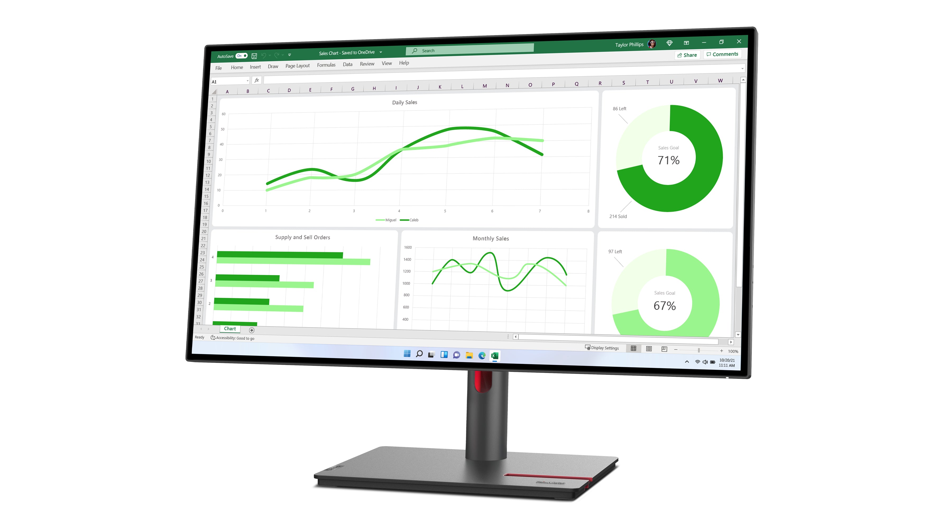 LENOVO ThinkVision P27q-30 27inch TS