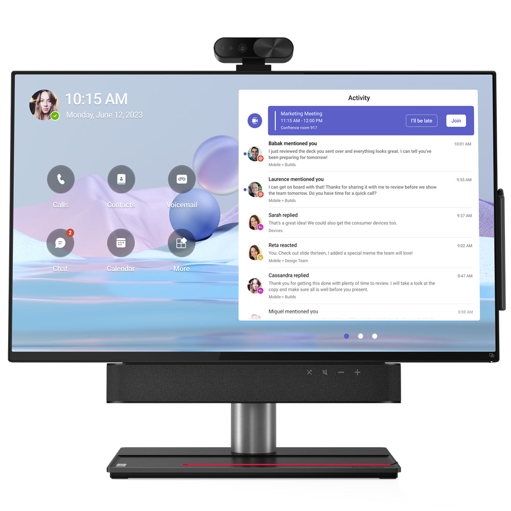 LENOVO 27" FHD THINKSMART VIEW PLUS MTR