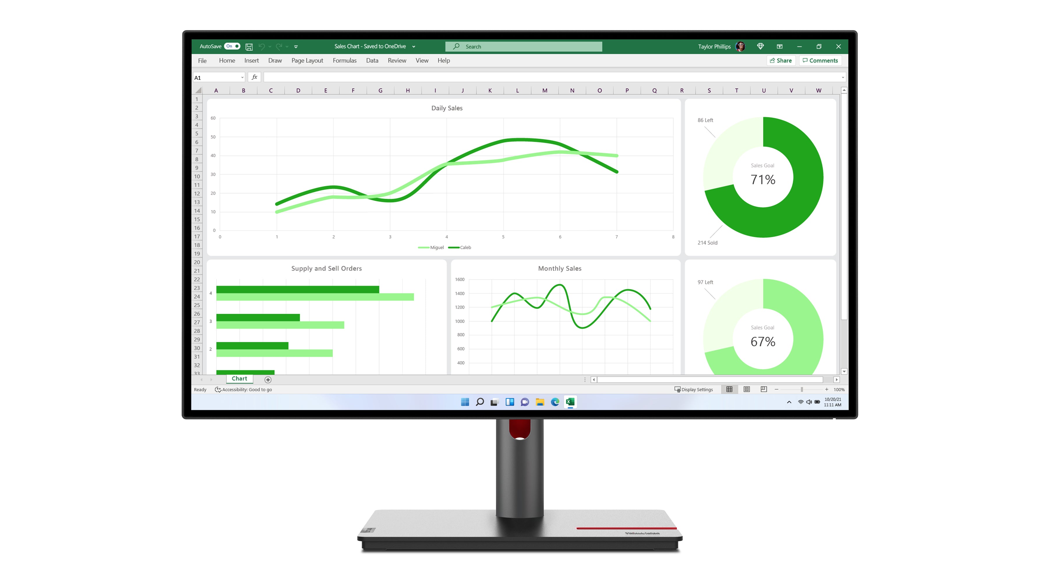 LENOVO ThinkVision P27q-30 27inch TS