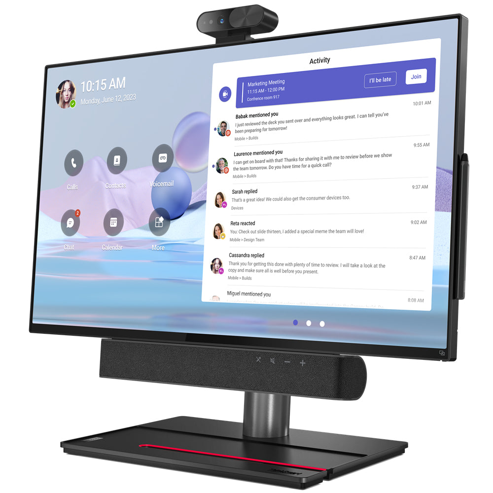LENOVO 27" FHD THINKSMART VIEW PLUS MTR
