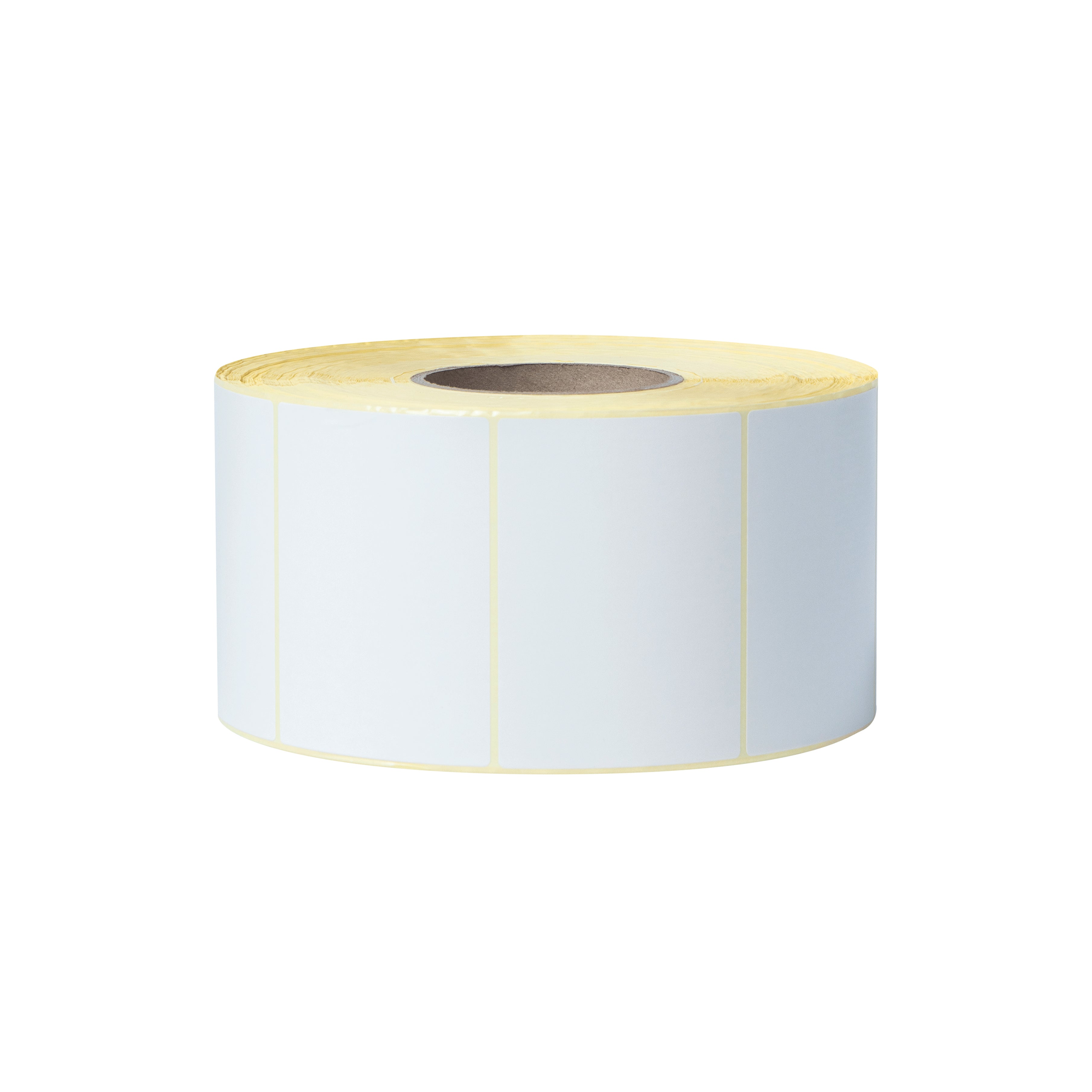 BROTHER BCS-1J074102-203 COATED WHITE THERMAL TRANSFER LABELS, 102X74MM  2900 LABELS/ROLL