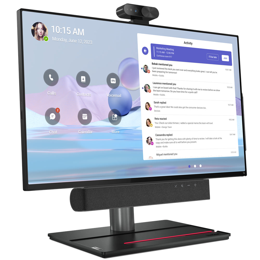 LENOVO 27" FHD THINKSMART VIEW PLUS MTR