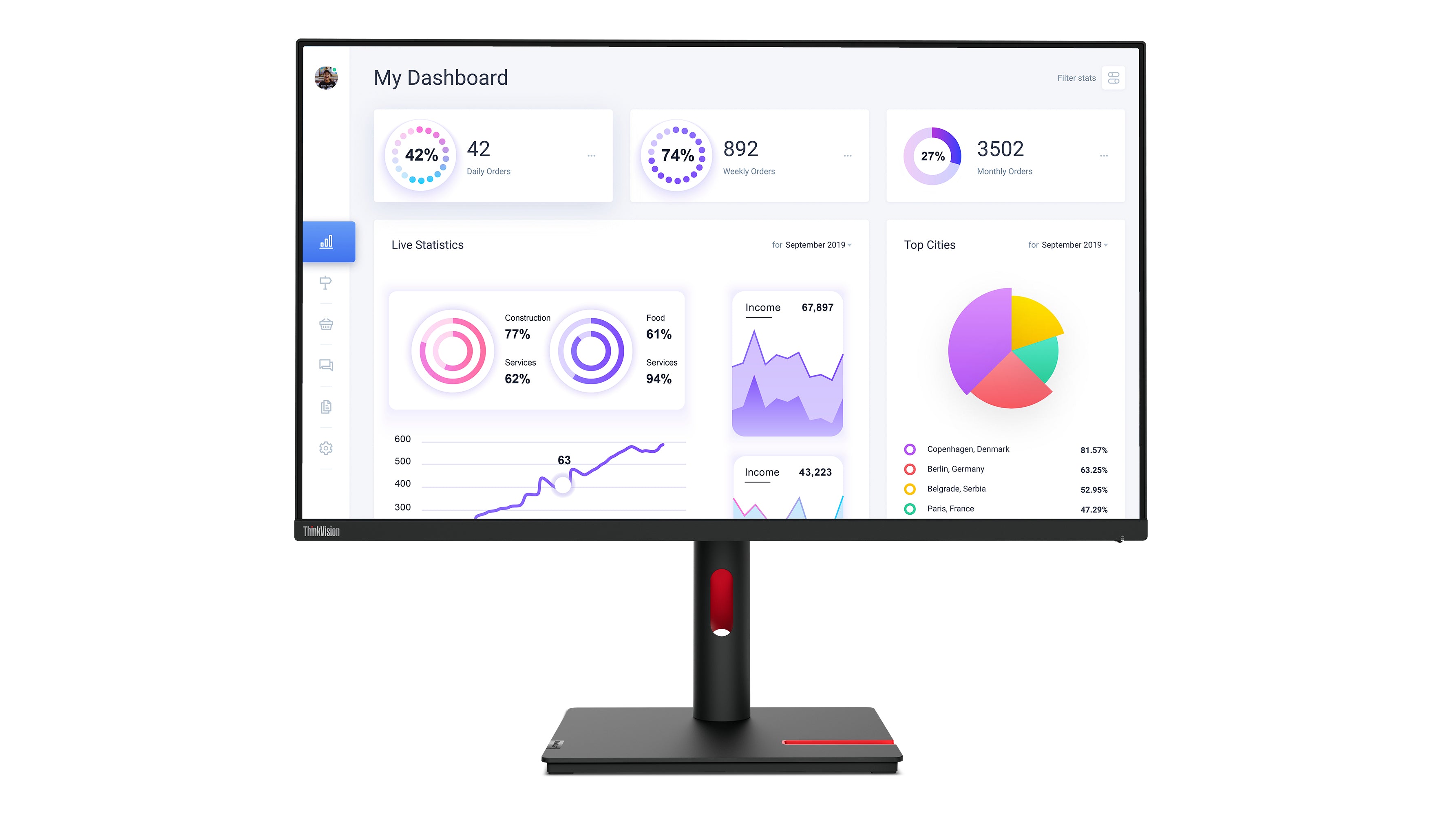 LENOVO TV T32p-30 31.5inch IPS 3840x2160